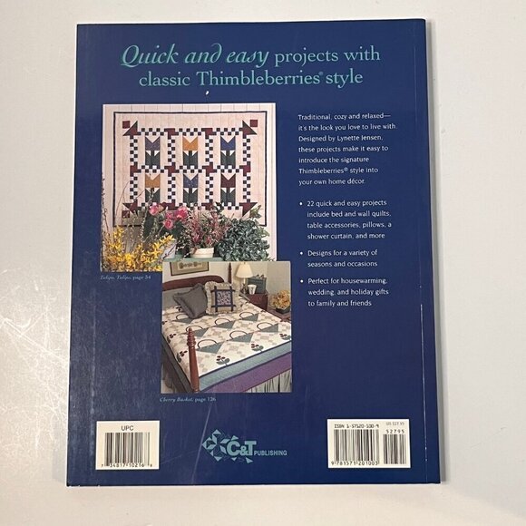 Three Vintage Thimbleberries Quilting Books - Picture 3 of 7